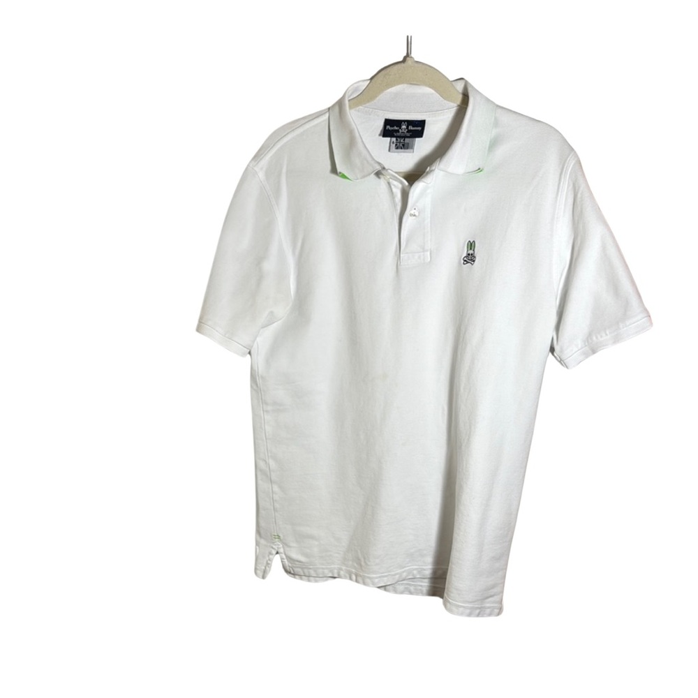 Psycho Bunny Polo Shirt × Classic White